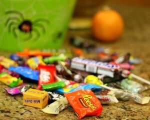 Halloween candy Family Dentist in Portland, OR